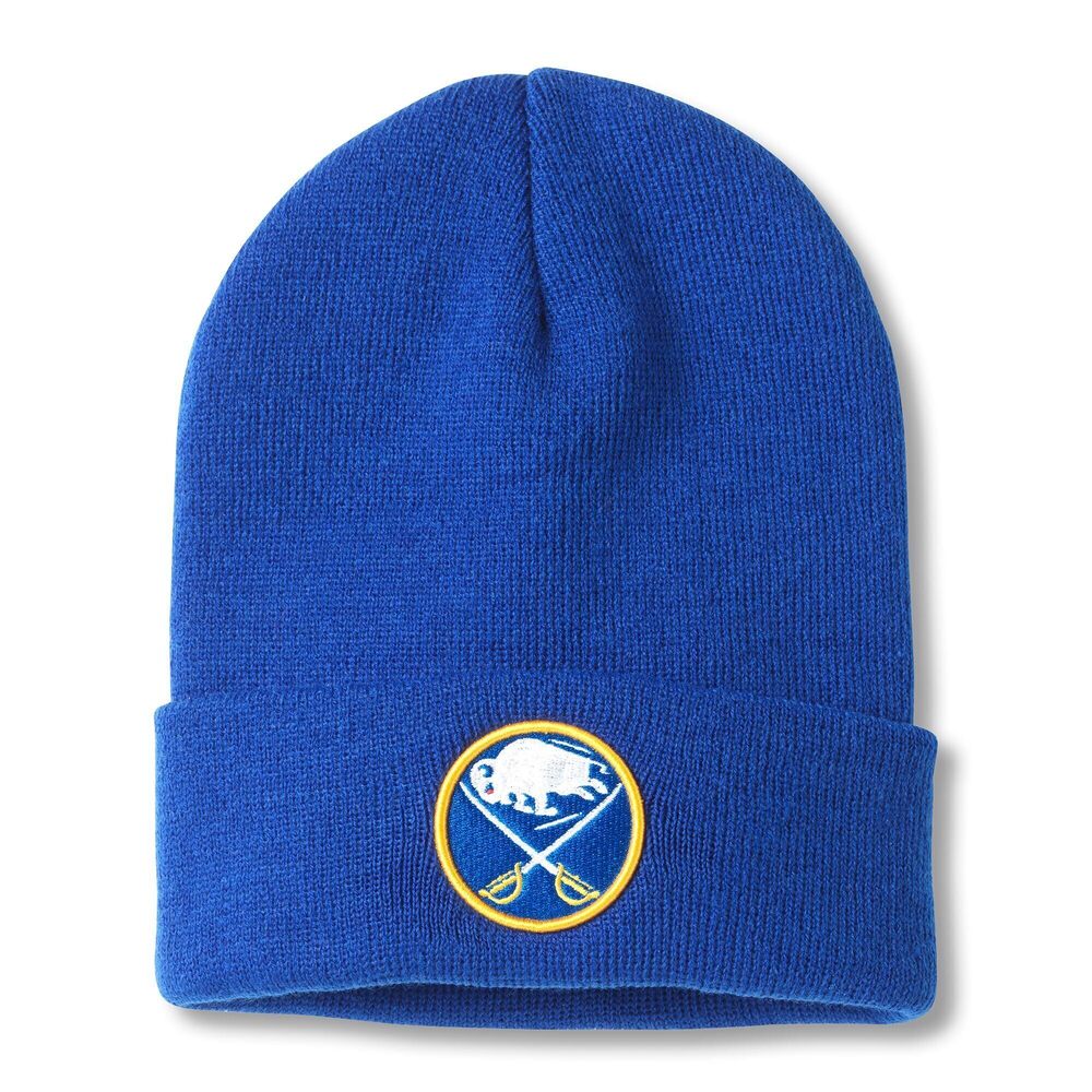 6235 Buffalo Sabres National Hockey League Terrain Knit Beanie Cap, Royal